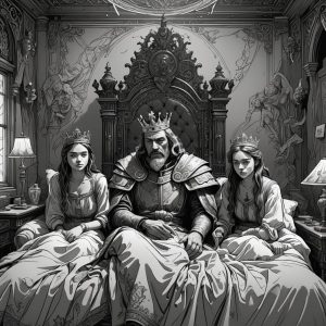 a wise and just king. His daughters, Elara and Seraphina